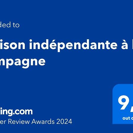 Maison Independante A La Campagne Courcelles-sur-Vesle Εξωτερικό φωτογραφία